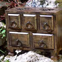 Poitrine de bois