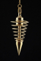 Preview: Gilt spirale pendule en laiton