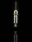 Preview: Pendentif en laiton, plaqué or