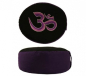 Preview: Méditation coussins OM violet / noir