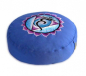 Preview: Coussin de méditation Chakra 5, Vishuddha - bleu