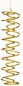 Preview: DNS-Spirale, en laiton, 25 cm grande