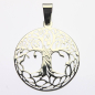 Preview: !!! PLUS QUE 1 PIÈCE !!! Pendentif arbre de vie acier inoxydable Ø 30 x 1,3 mm - Kopie