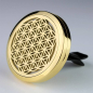 Preview: Duft-Luft-Stick Blume des Lebens Messing Ø 38 mm - Kopie