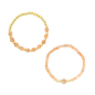 Preview: Armband Sonnenstein & Hämatit Set von 2