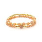 Preview: Armband Sonnenstein & Hämatit Set von 2