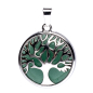 Preview: Pendentif arbre de vie avec aventurine vert