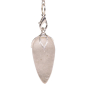 Preview: Pendentif Lotus  Pointe de cristal de roche