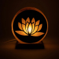 Preview: Salzlampe Lotus mit Kabel u. LED !!! NUR NOCH 1 STÜCK !!!