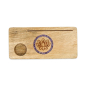 Preview: Kartenhalter Lotus Amethyst Mangoholz