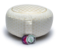 Preview: Coussin de méditation Fleur de Vie, coton bio