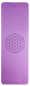 Preview: Tapis de yoga TPE écologique - violet foncé / violet tendre avec fleur de vie
