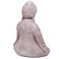 Preview: Buddha mit Glas Zementfarben