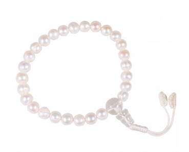 Perles de Mala avec gourou perle, 21 perles