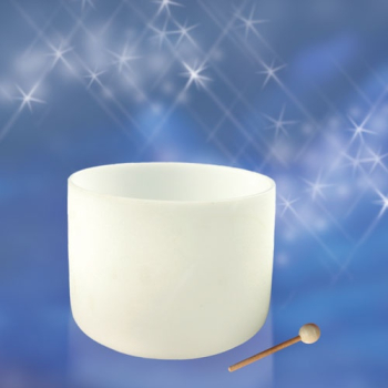 Singing Bowl Cristal 16 '(40,5 cm) ton A Brow