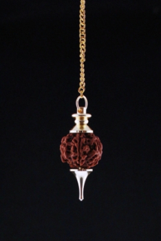 Goldfarbig pendule Rudraksha