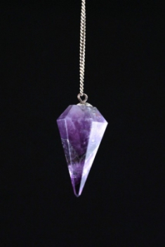 Pendel Amethyst mit Facette