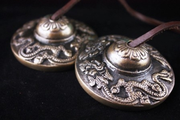Cymbales dragons - bronze 6 cm