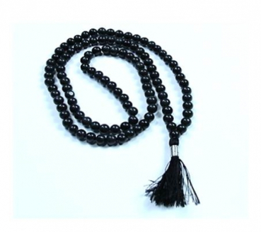 Mala agate noire 7/8 mm 108 perles