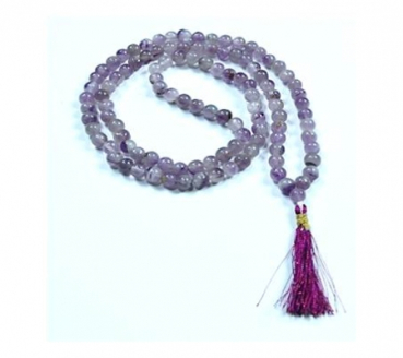 Améthyste Mala 108 perles mm 6/8