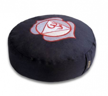 Coussin de méditation chakra 6, Ajna - indigo