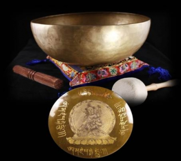 Tara Bouddha Singing Bowl Healing F 2,500 g + NE0270