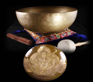 Saraswati Bouddha Singing Bowl Healing F 1,900 g + NE0270