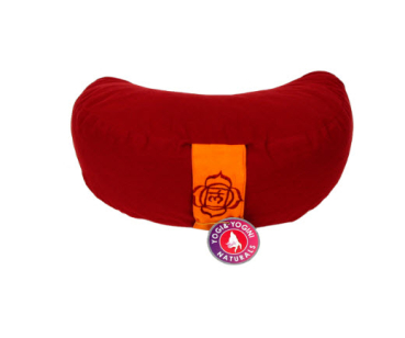 Meditationskissen Halbmond Chakra 1 - rot