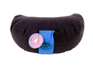 Meditationskissen Halbmond Chakra 6 - indigo