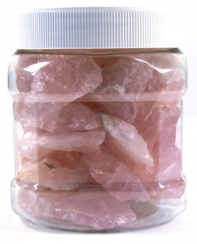 Rose Quartz Mini puces par 5 à 15 g dans 650 g d'étain F