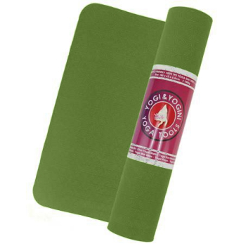Yogamat 100% TPE 5mm vert / gris avec 1 an de garantie!