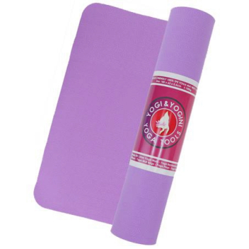 Yogamat 100% TPE 5mm, violett·blau mit 1 Jahr Garantie!
