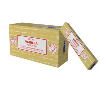 Räucherstäbchen Satya Nag Champa - Vanilla (Inhalt: 15 Gramm)