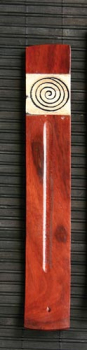 Encens spirale rouge, L. 26cm