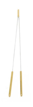 Wünschelrute mit Messing-Griff, 40 cm