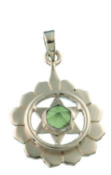 Pendentifs Chakra, m chakra. péridot