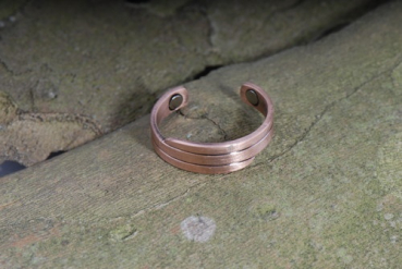 Magnet-Ring aus Kupfer