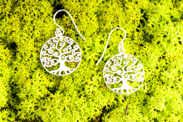 Boucles d'oreilles Yggdrasil, Arbre de vie