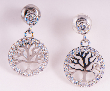 Boucles d'oreilles Yggdrasil