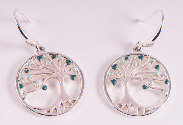 Boucles d'oreilles Yggdrasil