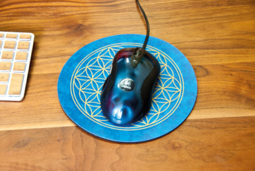 Blume des Lebens Mousepad  Ø 19 cm