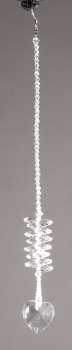 coeur de cristal clair