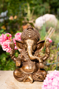 Ganesha Messingfigur, 24 cm
