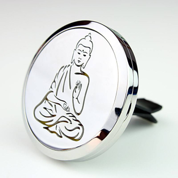 Diffusers air parfumé Bouddha en acier inoxydable Ø 38 mm