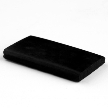 Plaque de protection pour téléphone portable 25 x 15 mm shungite polie - plaque de protection pour téléphone portable
