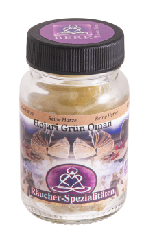 Grüner Hojari Oman - Reine Harze 60ml Glas