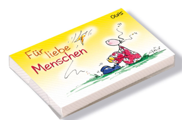 OUPS Kärtchenbox - Für liebe Menschen