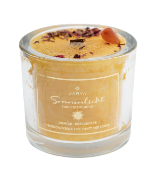 Bougie de cérémonie Lumière du soleil Orange, bergamote
