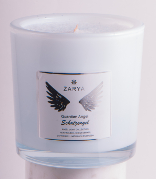 Bougie ange ange gardien aux huiles essentielles 100% naturelles