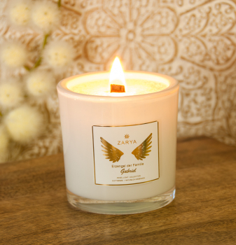 Bougie d'ange Gabriel aux huiles essentielles 100% naturelles